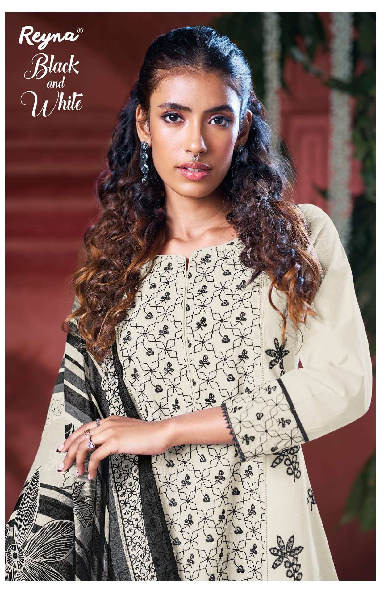 black&white by reyna 10328-10331 series latest designer unstitched party wear salwar kameez buy online surat
