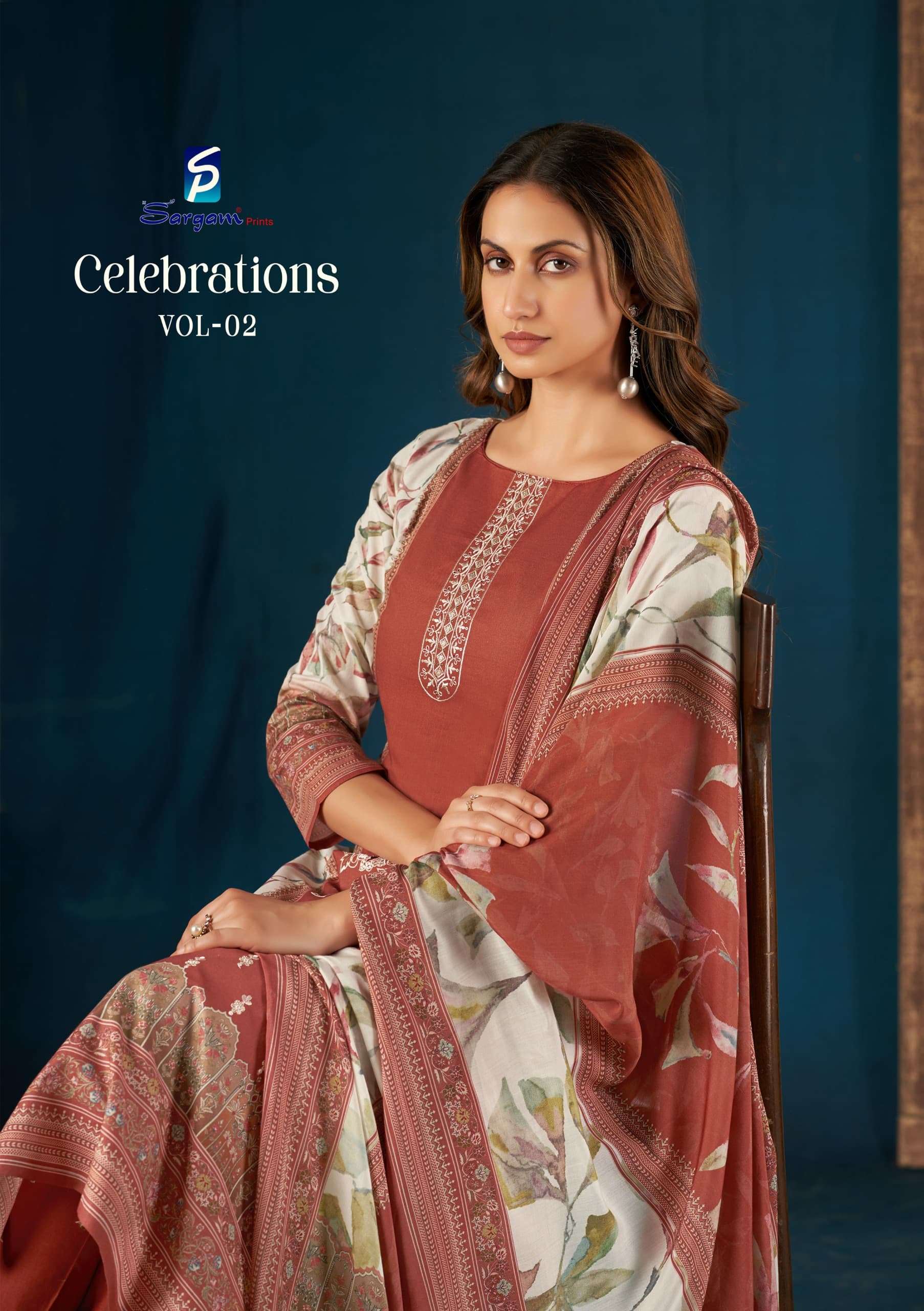 celebration vol-2 by sargam colors ready to casual wear salwar kameez buy best online price surat