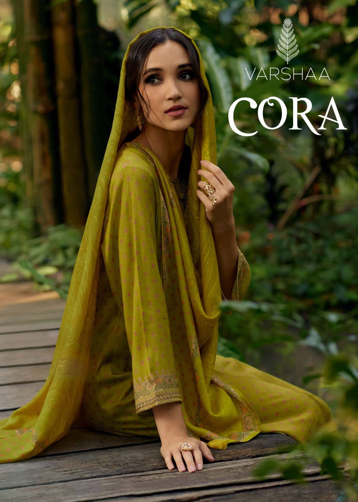 cora by varshaa exclusive embroidered unstitched party wear salwar kameez online surat