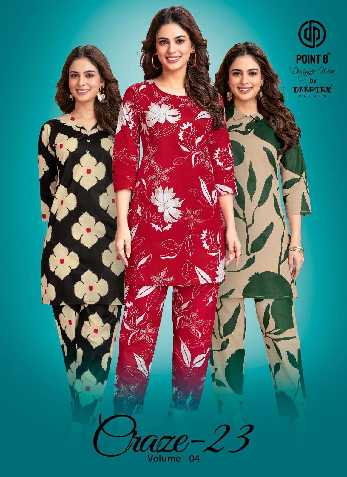 craze vol 23 by deeptex designer daily wear readymade cord set buy online surat