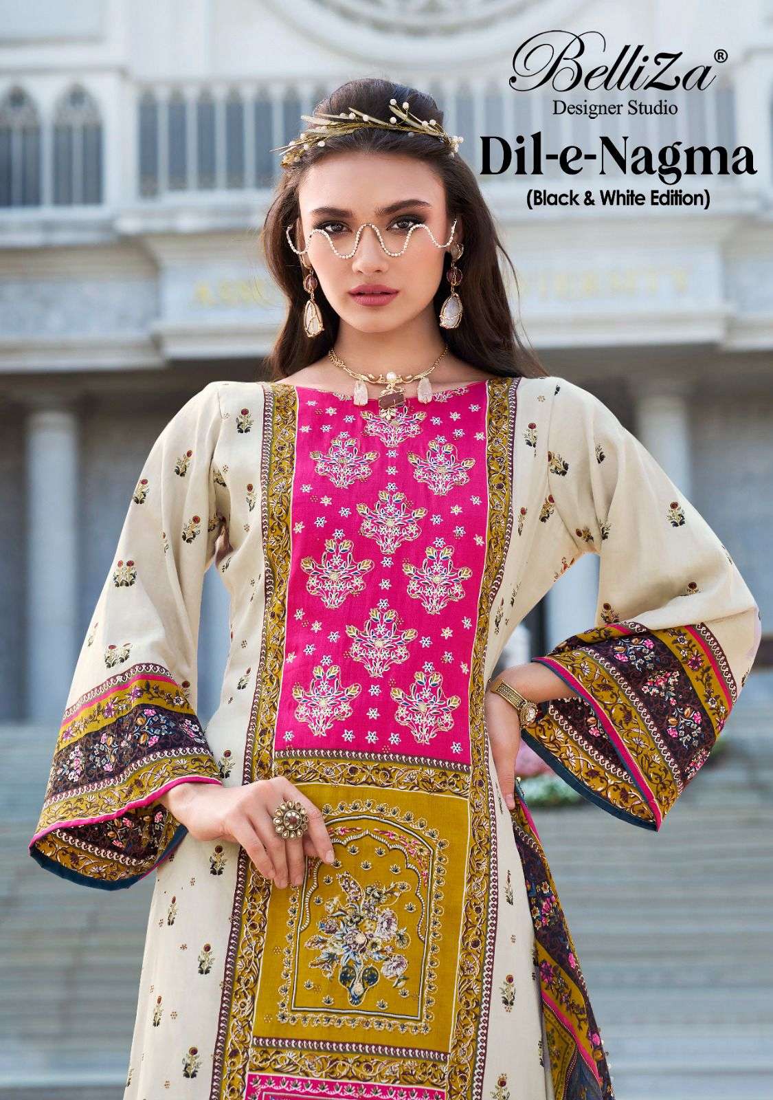 dil-e-nagma by belliza bet designer stylish party wear unstitch salwar kameez buy online surat