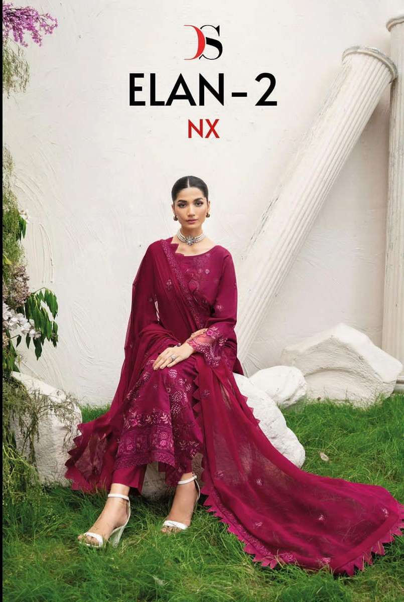 elan vol-2 nx by deepsy suits pure cotton with embroidered casual wear salwar kameez online surat
