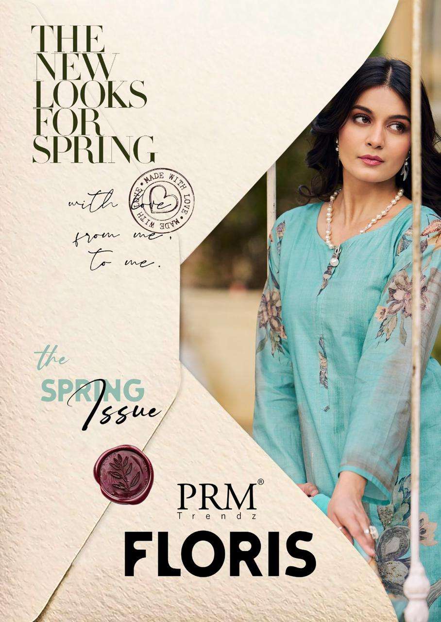 floris by prm trendz 12081-12088 series exclusive designer cotton casual wear salwar suit collection 