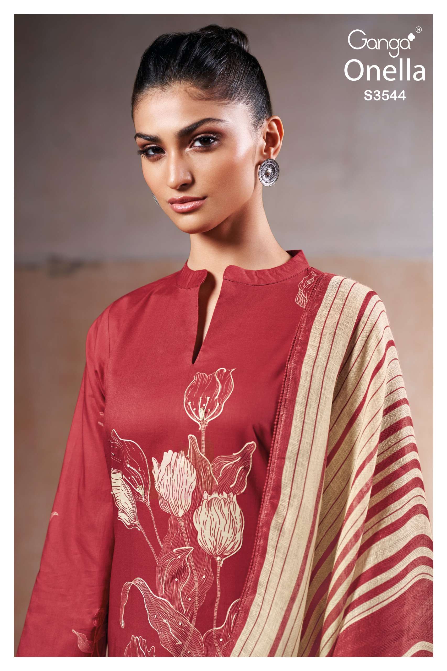 ganga onella 3544 hand embroidered designer party wear salwar kameez buy online surat