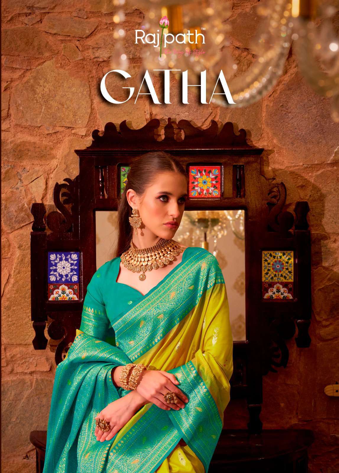 gatha silk by rajpath 255-262 series exclusive designer party wear saree best online price surat