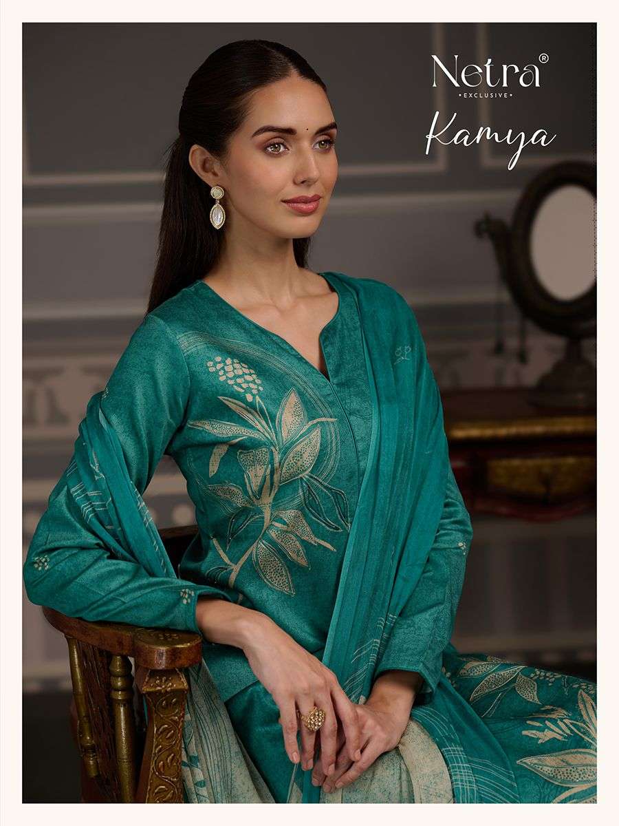 kamya by netra colors exclusive designer party wear unstitched salwar kameez online surat