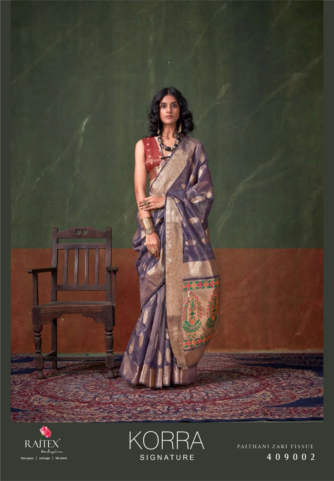 korra signature by raj tex latest designer party wear saree buy online surat