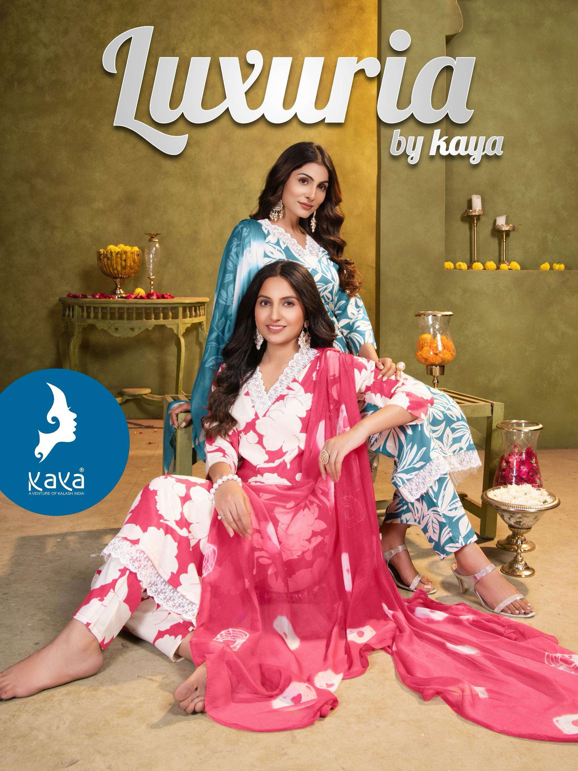 luxuria by kaya kurti designer casual wear readymade kurti buy online surat