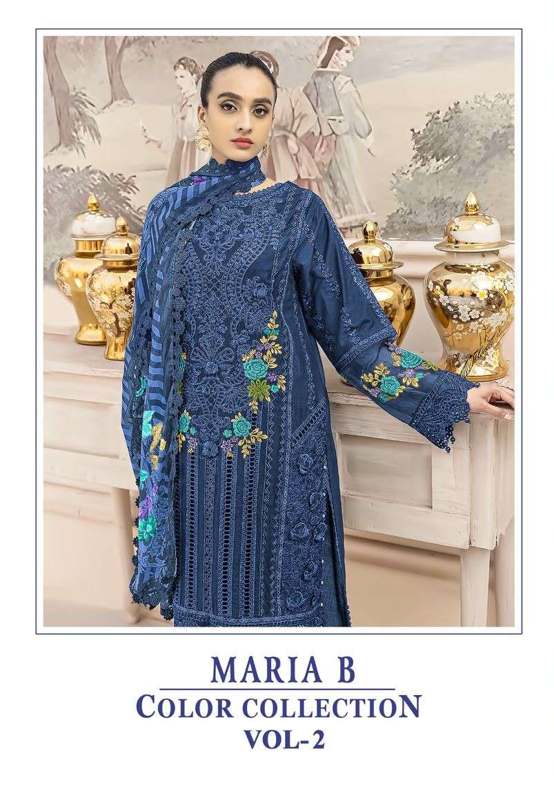 mariya b color collection vol 2 by shree fabs best designer with embroidered casual wear salwar kameez online surat