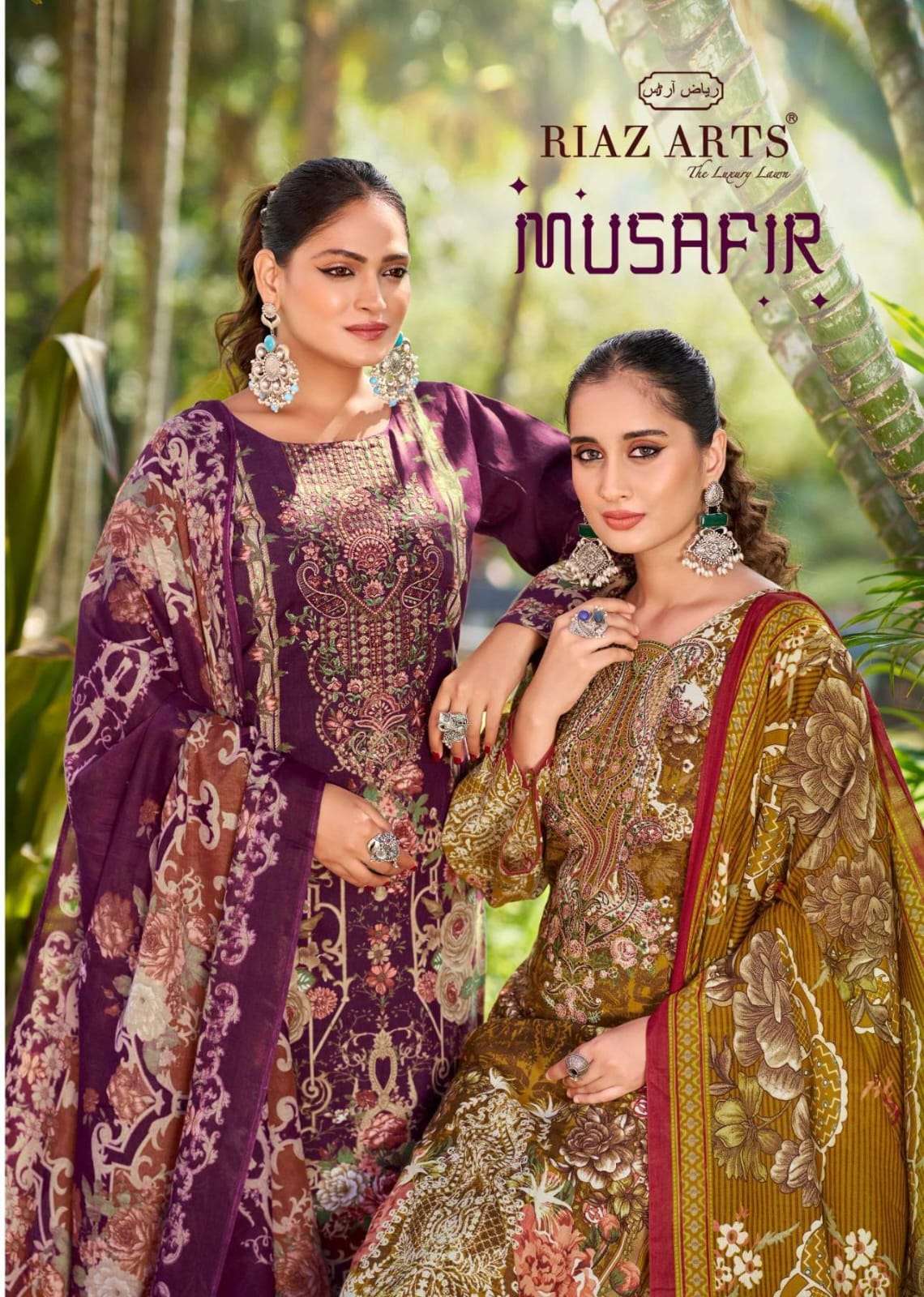 musafir vol 24 by riaz arts exclusive pakistani embroidered festival wear salwar kameez buy online surat