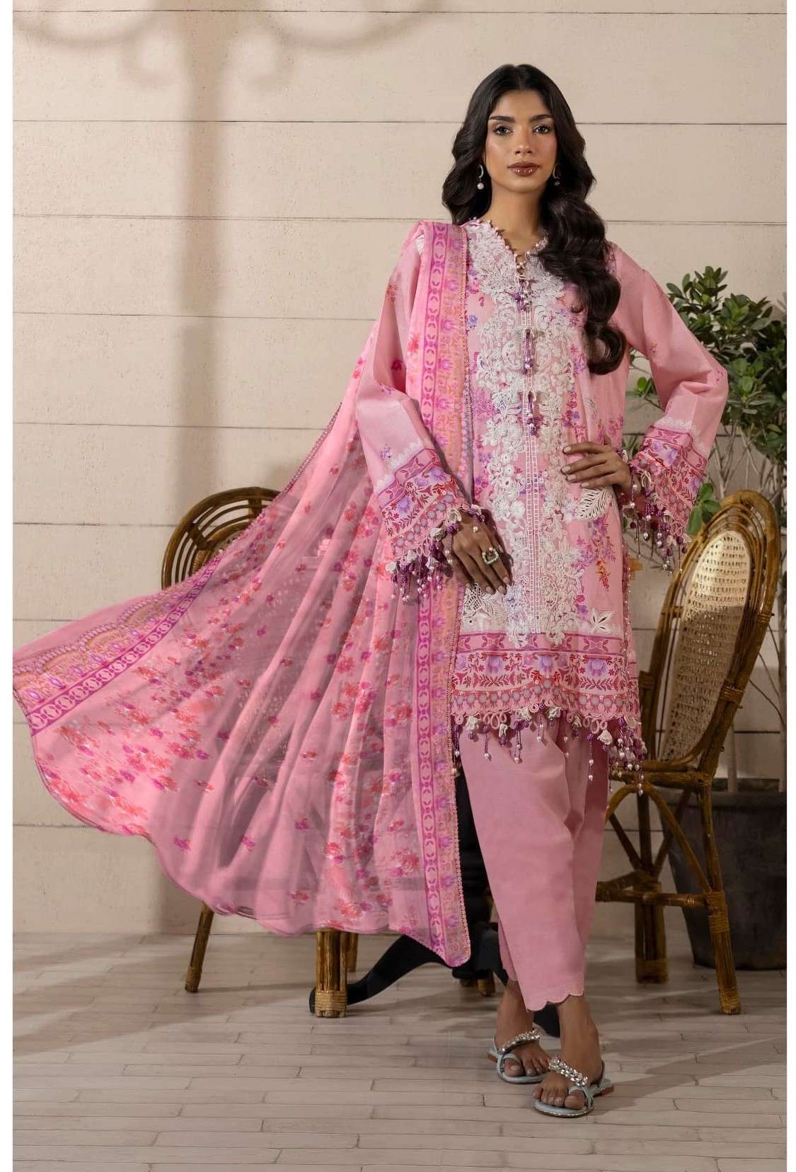  muzlin sana safinaz  by shraddha designer exclusive embroidered designer salwar kameez online surat