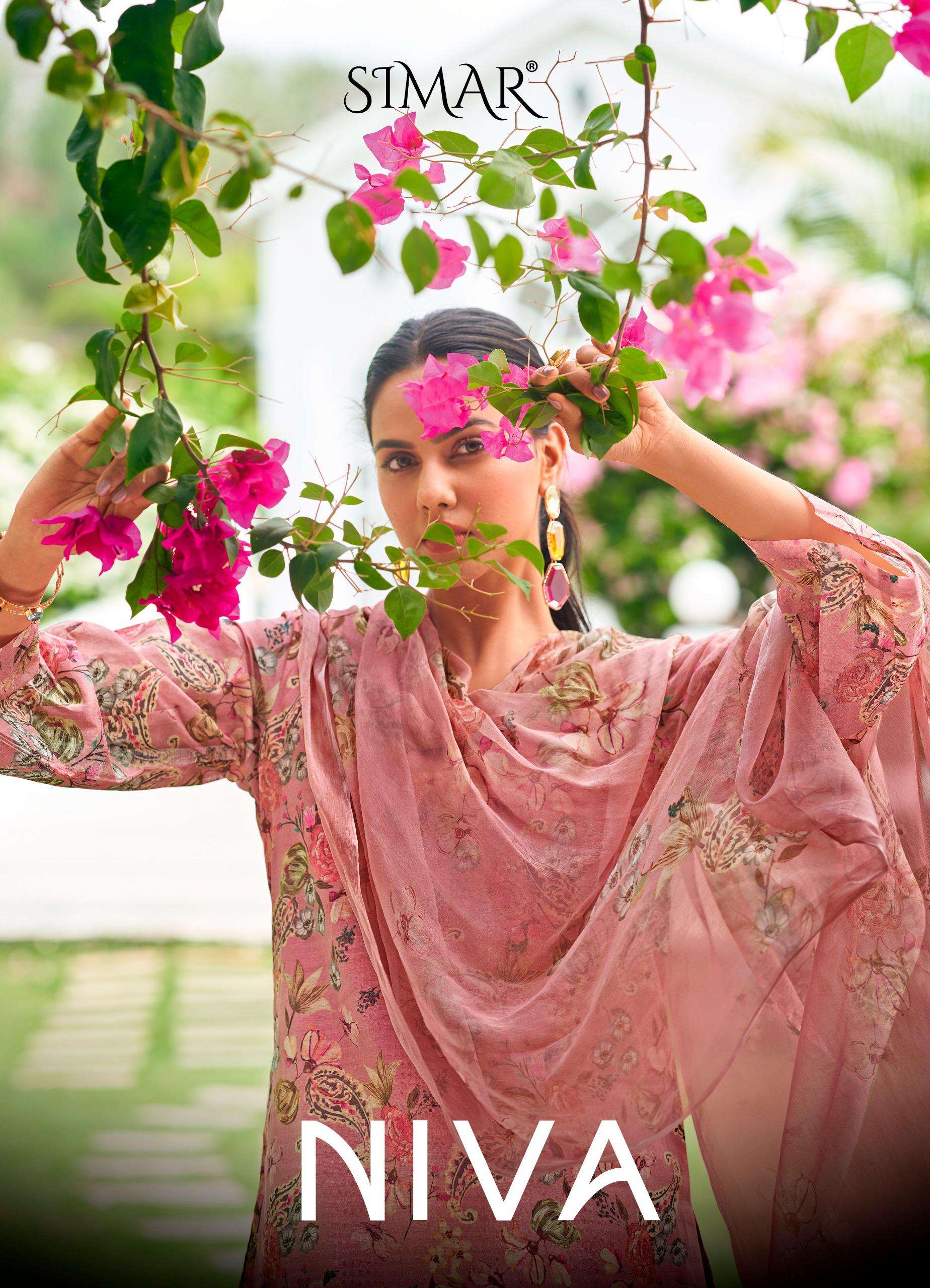 niva by simar colors latest stylish casual wear  salwar kameez  buy online surat
