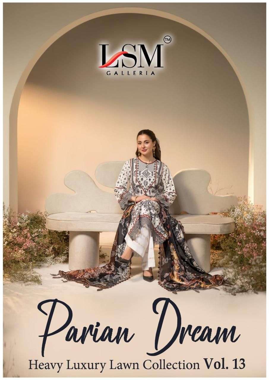 parian dream vol 13 by lsm latest designer stylish pakistani wear salwar kameez buy online surat