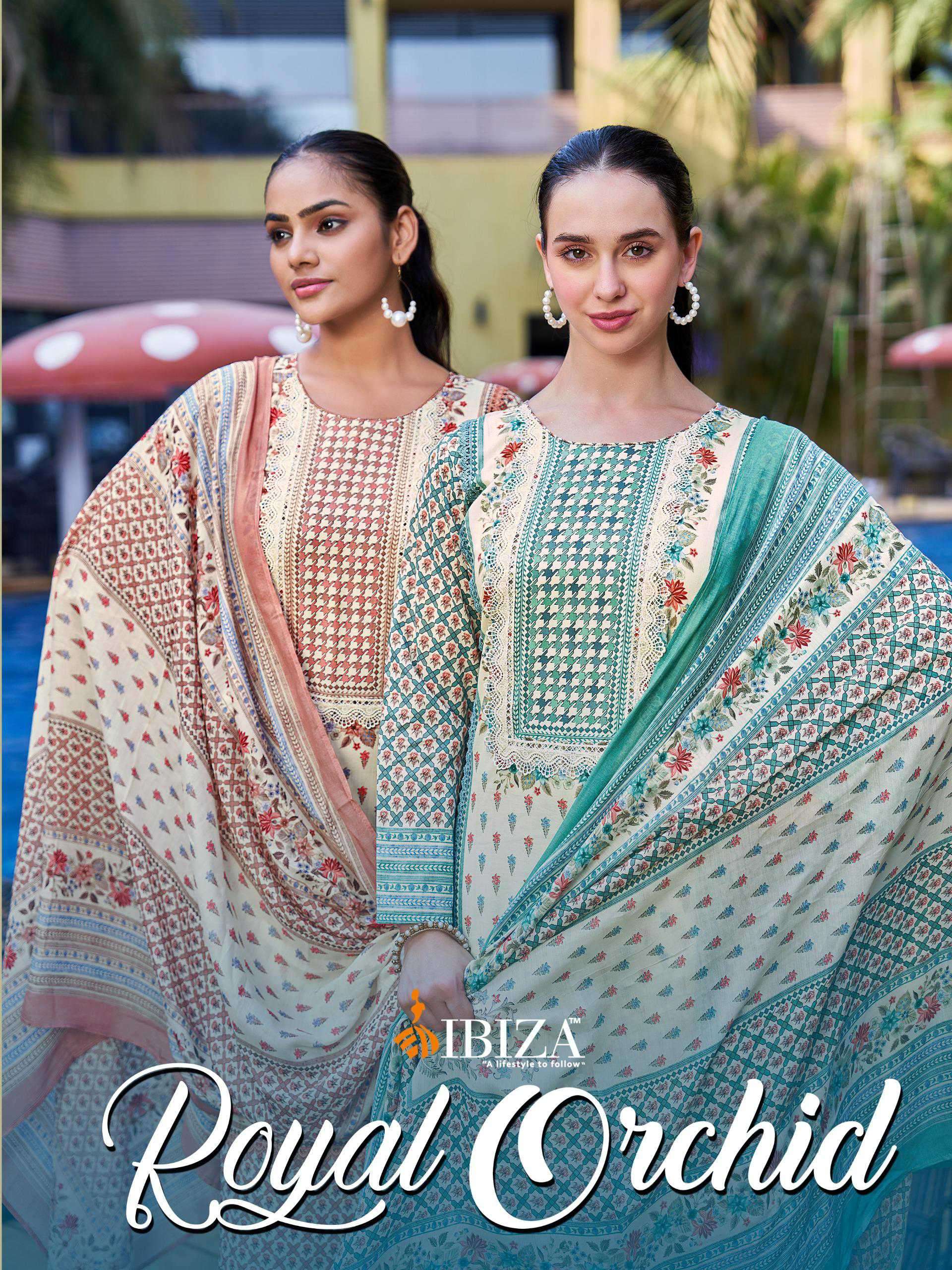 royal orchid by ibiza exclusive designer casual wear salwar kameez buy online surat