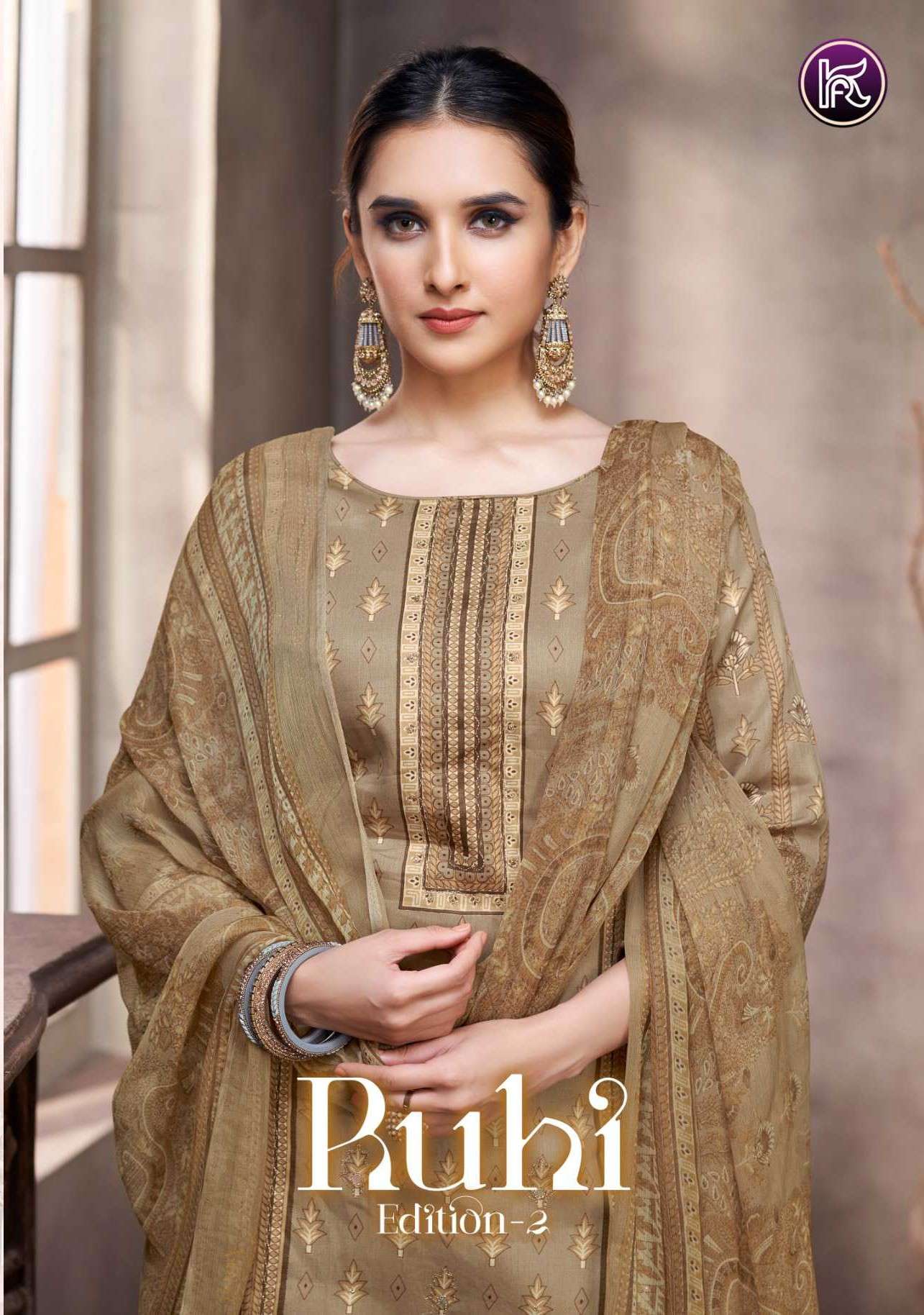 ruhi vol-2 by kala fashion 2001-2004 series fancy pakistani printed latest designer salwar suit collection surat