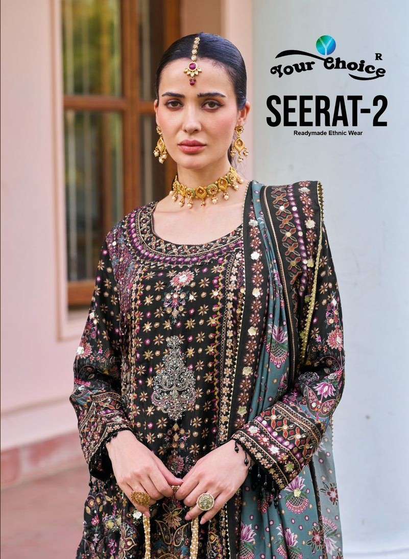 seerat vol 2 2001-2002 series exclusive designer heavy embroidered sarara suits catalogue online surat