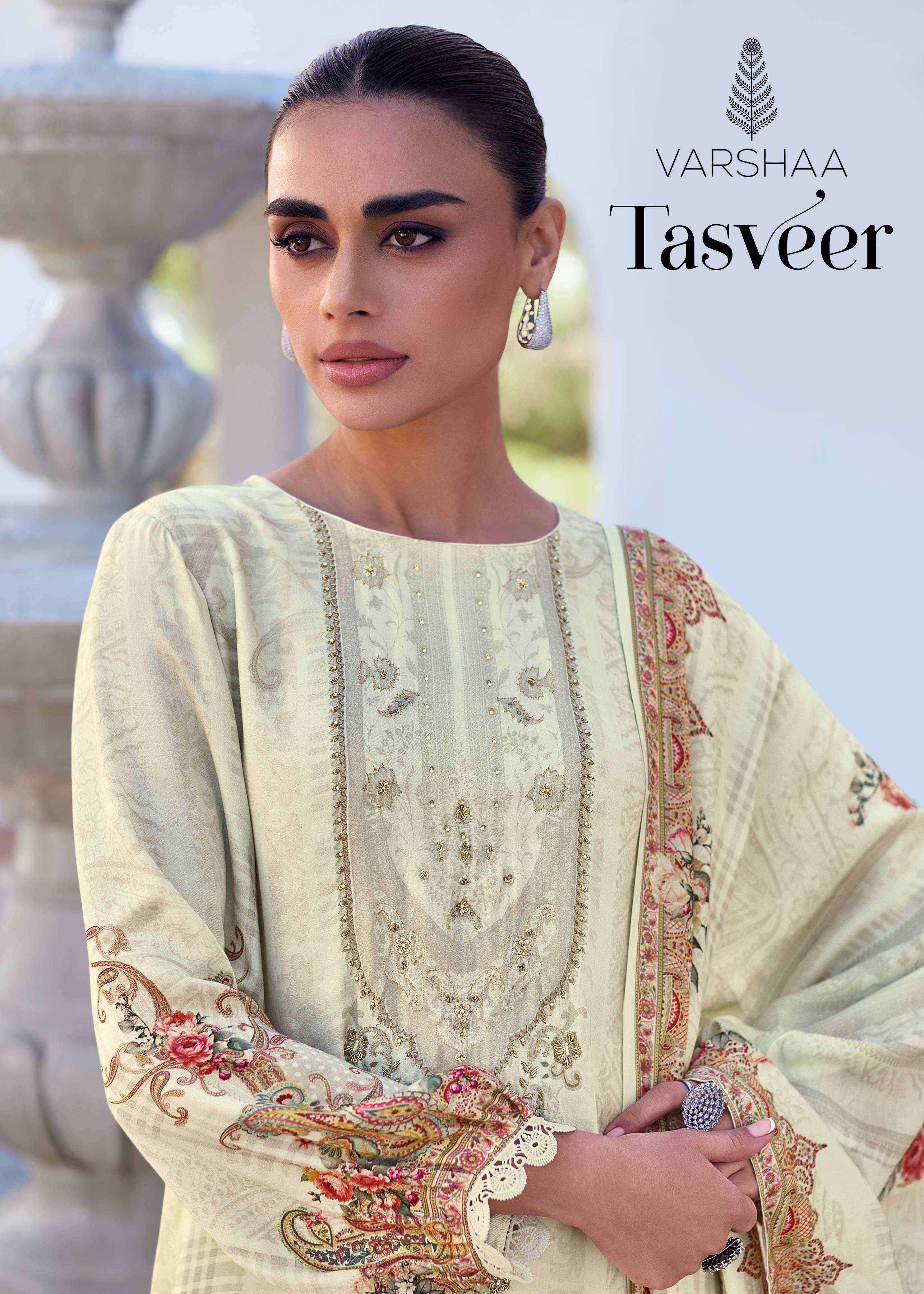 tasveer by varshaa latest designer party wear unstitch salwar kameez online surat