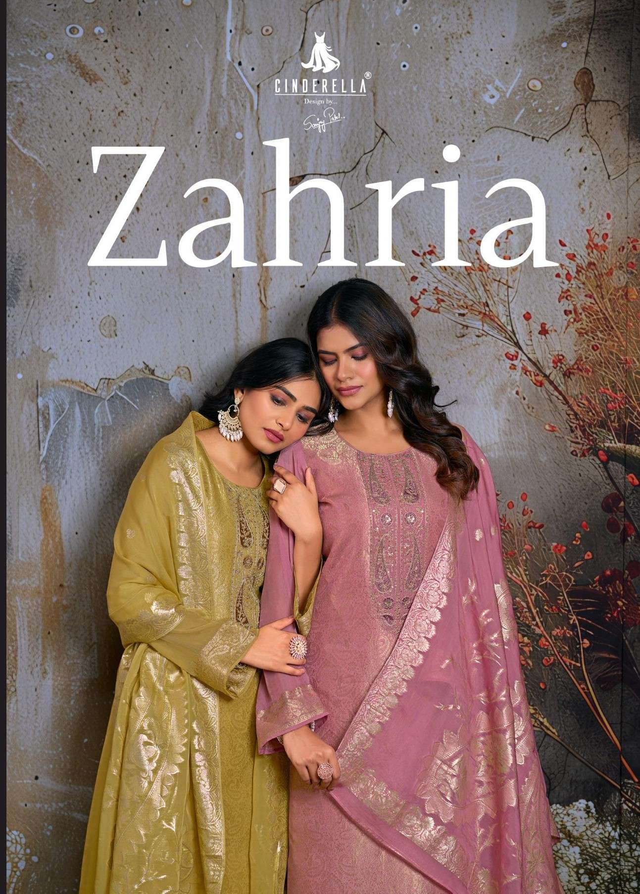 zahria by ibiza 1701-1704 series stylish party wear organza salwar kameez buy online surat