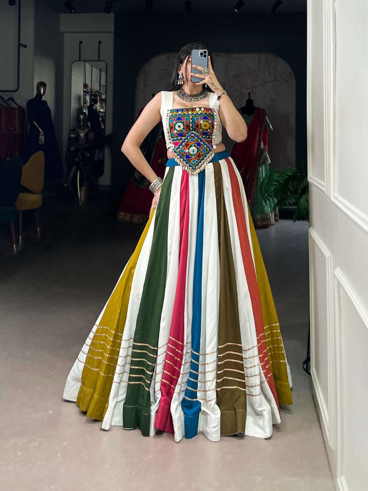 1615 by nn exclusive designer rayon stylish garba function wear choli supplier surat