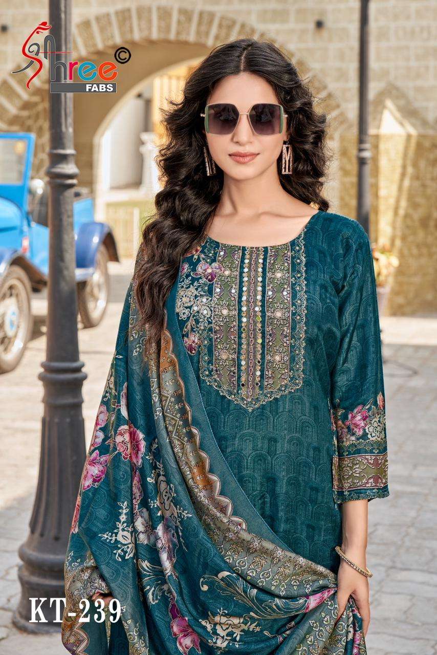 239 by shree fabs colors latest designer party wear salwar suit collection surat
