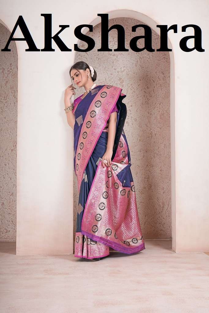 akshara by pf ethnic latest deisgner soft silk saree wholesale dealer surat