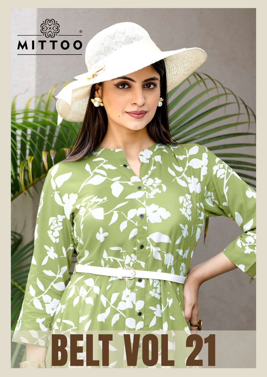 belt vol-21 by mittoo 1443-1448 series rayon stylish party wear kurti supplier surat