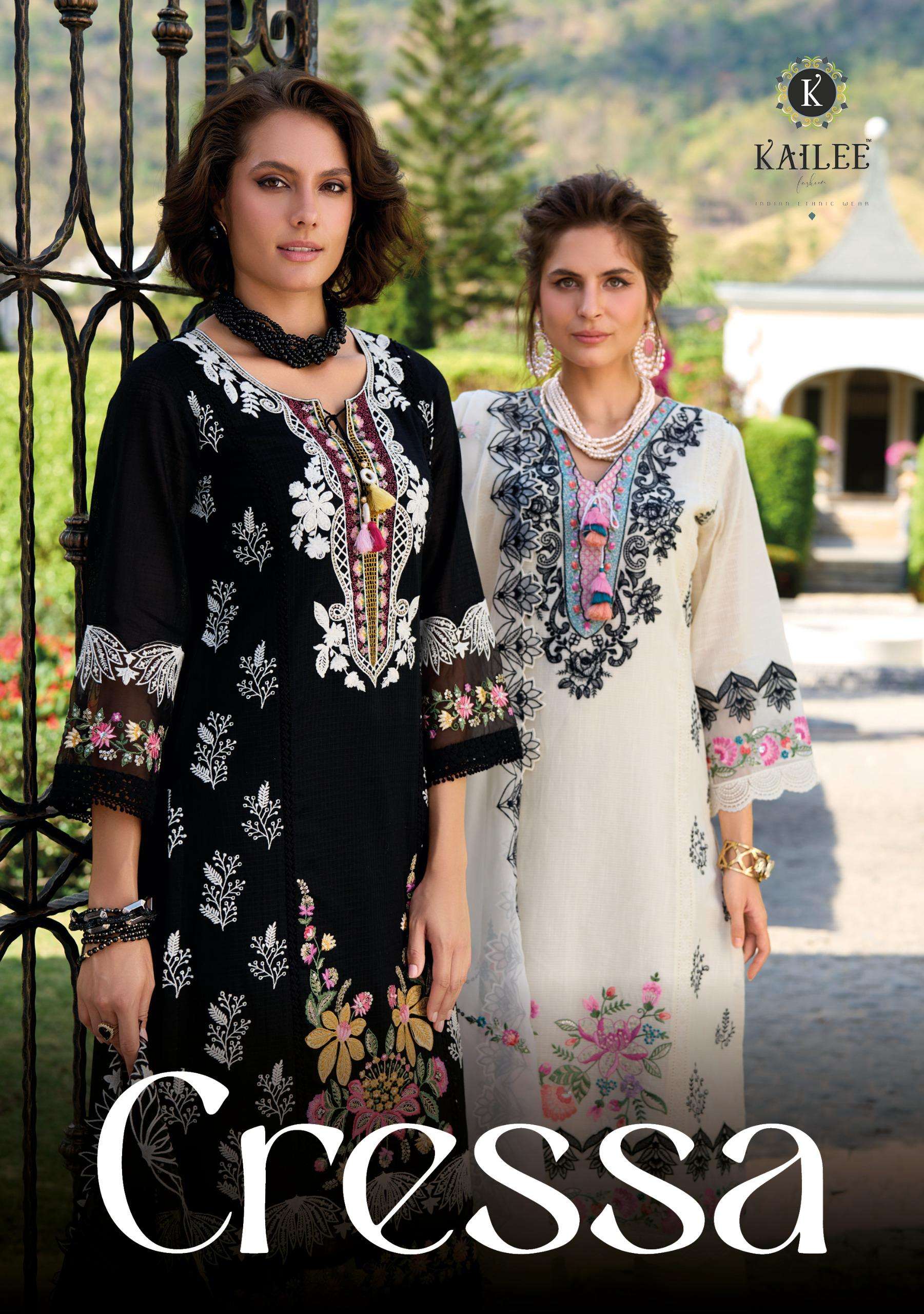 cressa by kailee fashion latest designer cotton afghani style kurti supplier surat