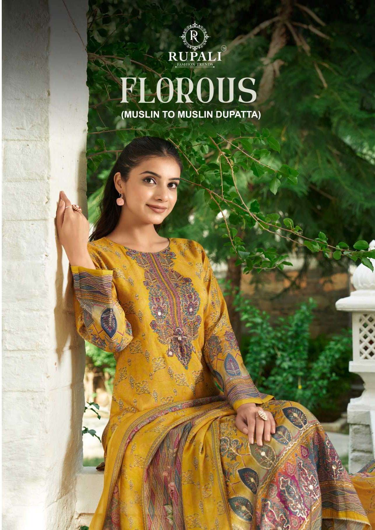 florous by rupali fashion latest designer party wear salwar suit collection surat