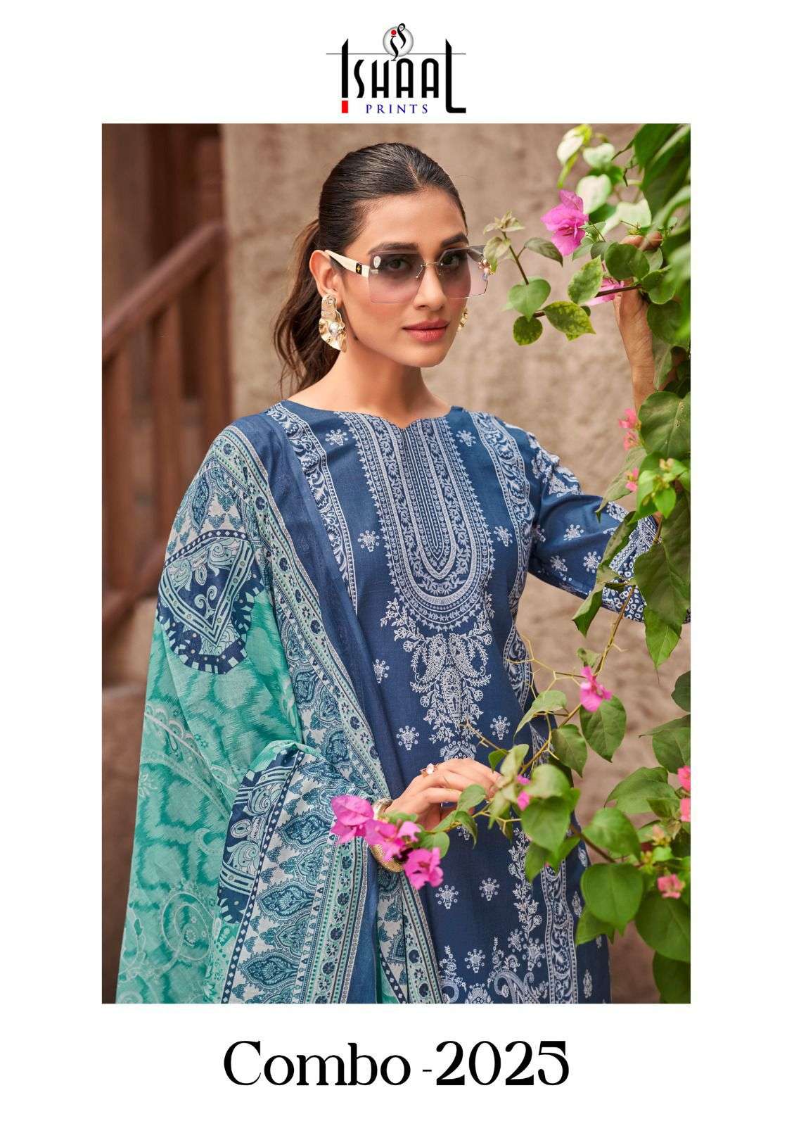 gulmohar combo-2025 by ishaal casual wear designer lawn salwar suit collection surat