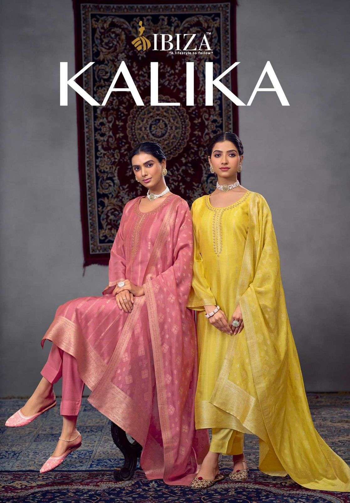 kaliki by ibiza colors exclusive designer casual wear salwar suit supplier surat