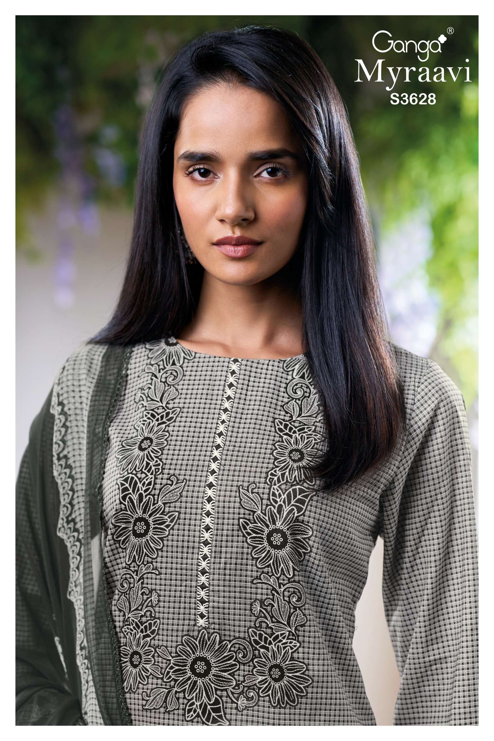 myraavi 3628 by ganga latest designer cotton salwar suit for summer wear buy wholesale dealer surat