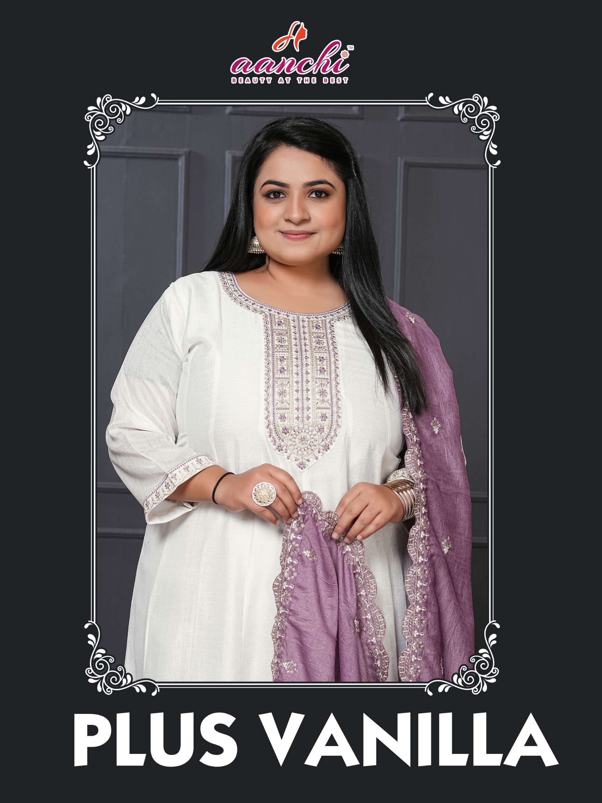 plus vanilla by aanchi casual wear designer kurti wholesale dealer surat