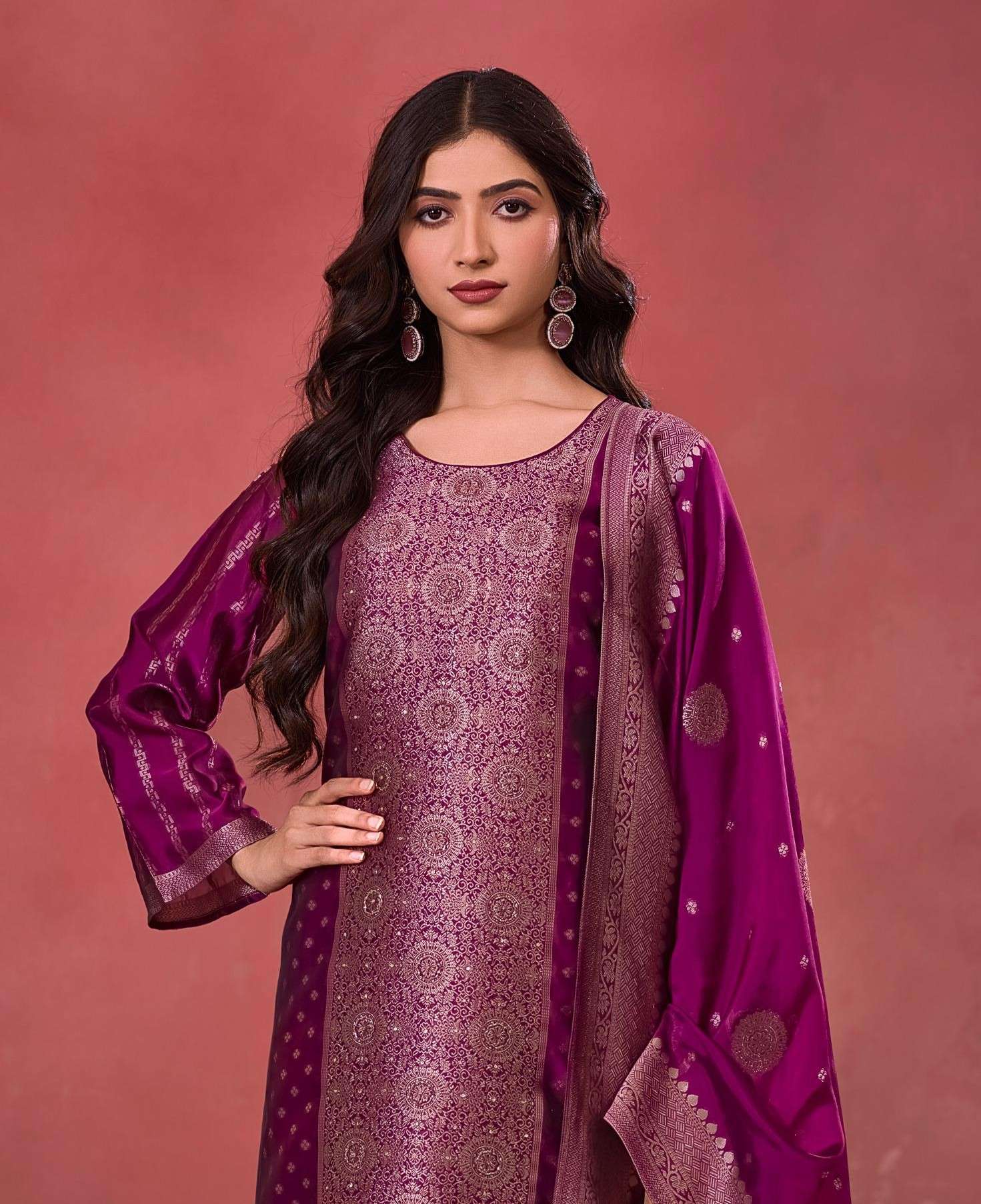 samia by ibiza latest designer party wear banglory silk suit wholesaler surat