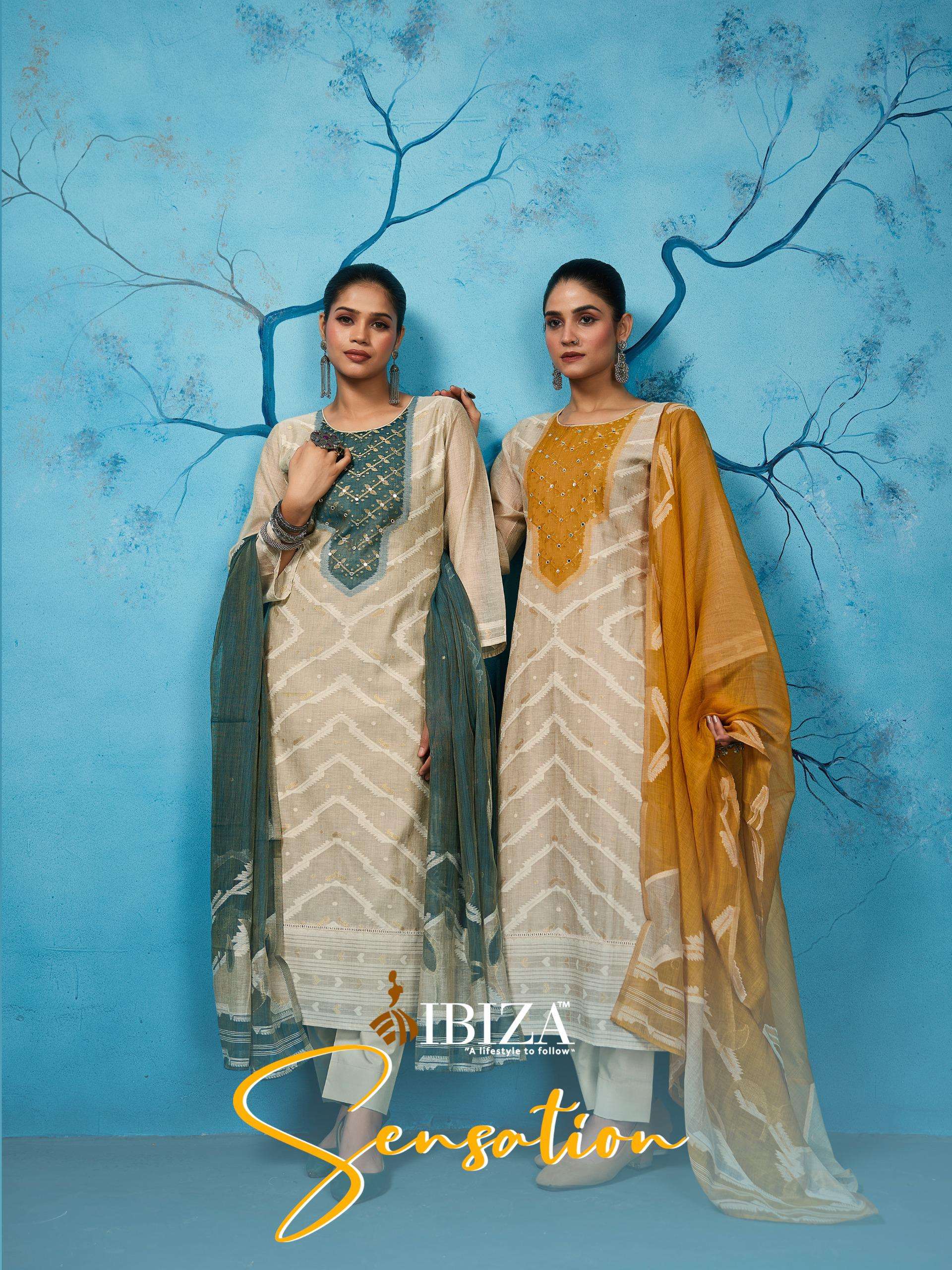 sensation by ibiza colors exclusive designer casual wear salwar kameez wholesaler surat
