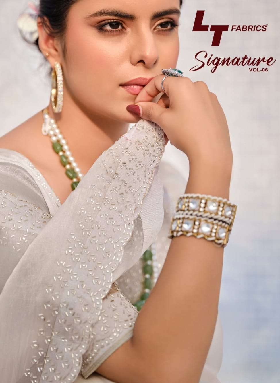 signature vol-2 by lt fashion excluusive designer party wear saree online dealer surat