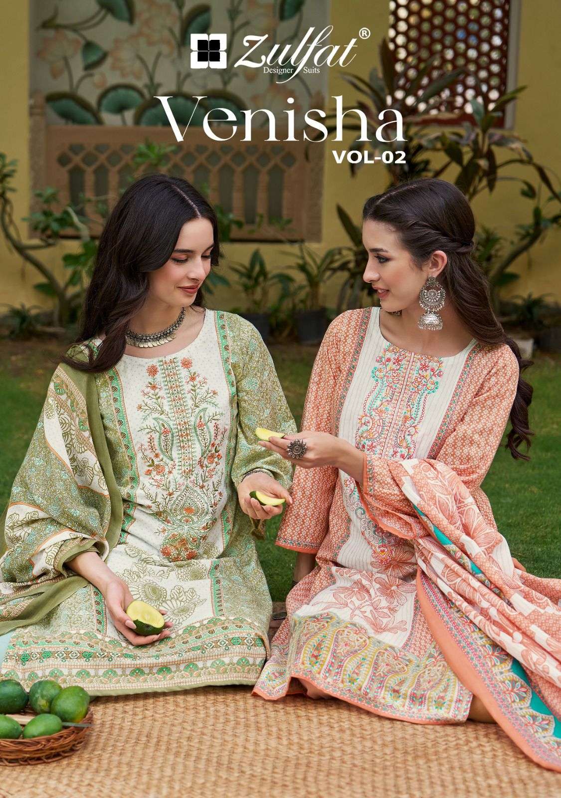venisha vol-2 by zulfat designer suit exclusive designer party wear salwar suit collection surat