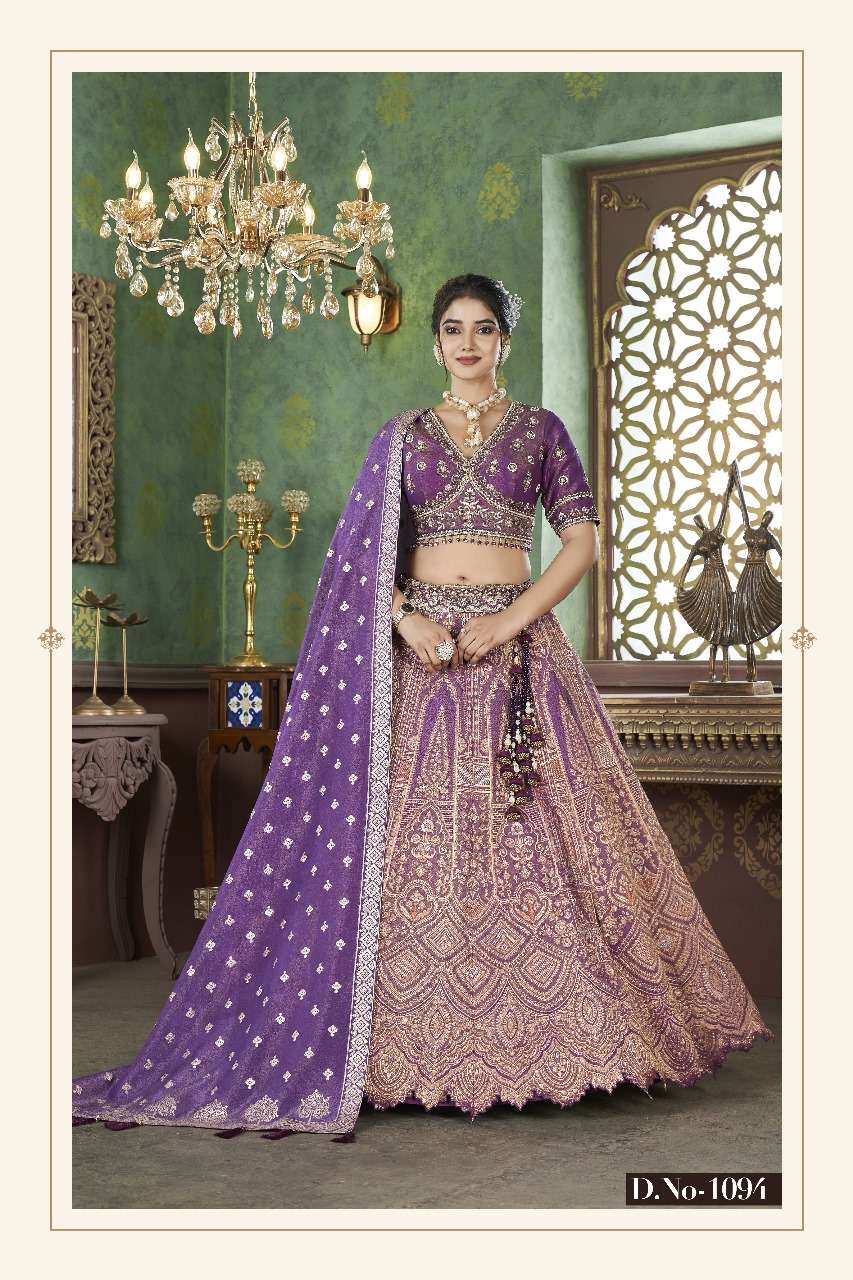 weds vol-15 by nishtha exclusive heavy embroidered party wear lehenga supplier