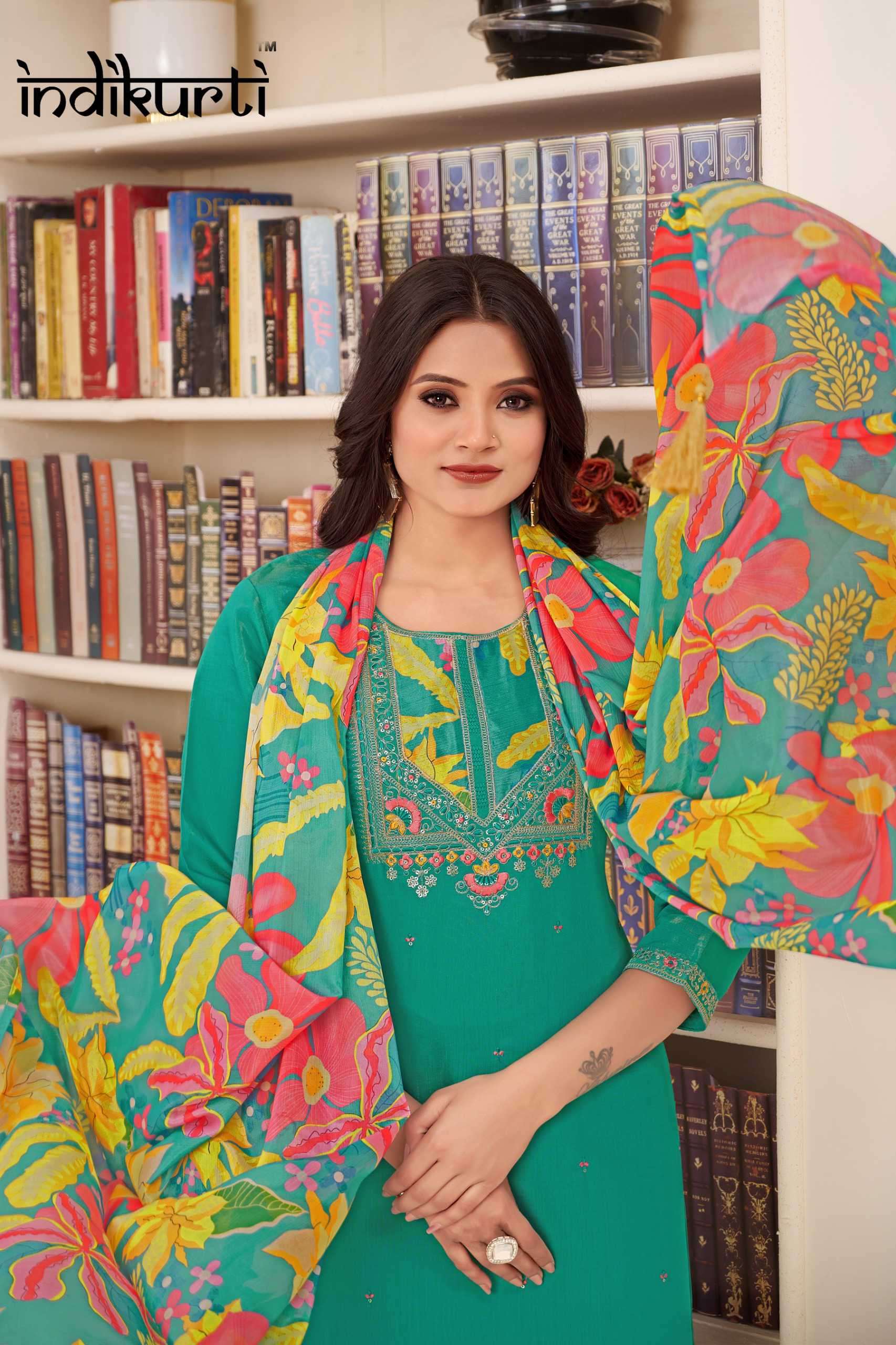   zoya vol-2 by meera trendz exclusive embroidery work salwar suit wholesale dealer surat