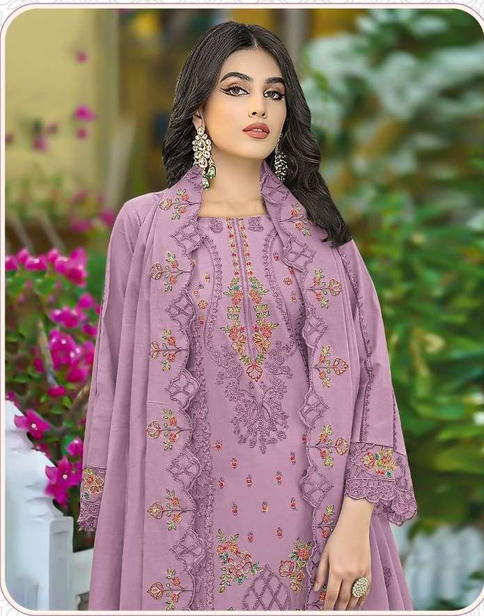 264 by iznik colors exclusive designer party wear embroidered suit wholesaler 