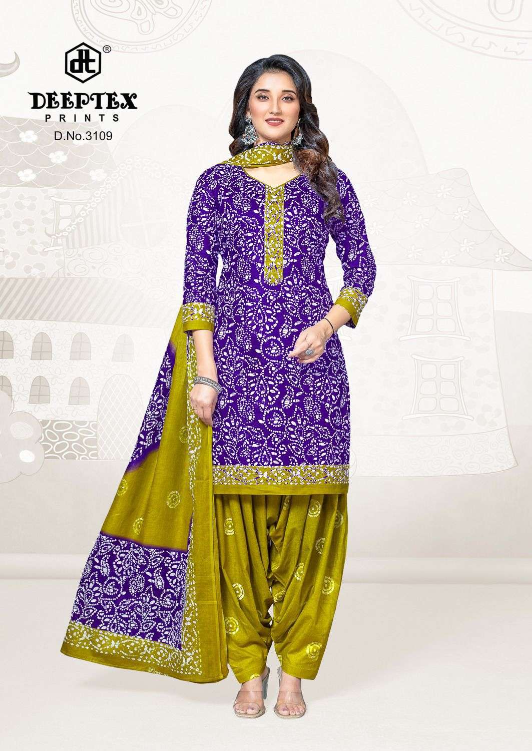 batik plus vol 31 by deeptex cotton printed bandhani style salwar kameez wholesale price surat