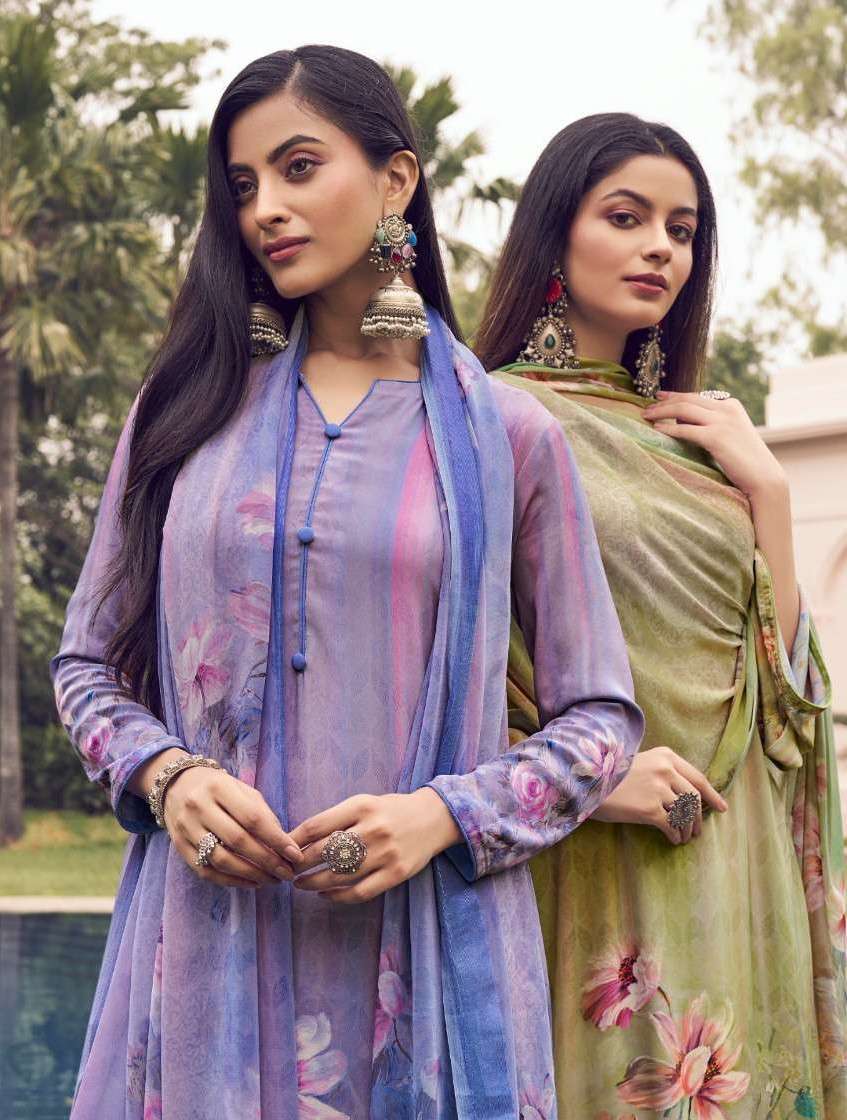 cafe latte vol-21 by vishwam colors designer casual wear salwar kameez wholesaler surat