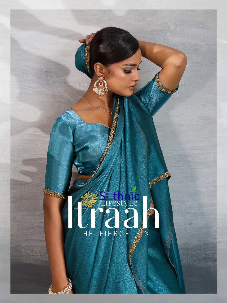 itraah by sethnic lifestyle latest designer party wear designer saree supplier 
