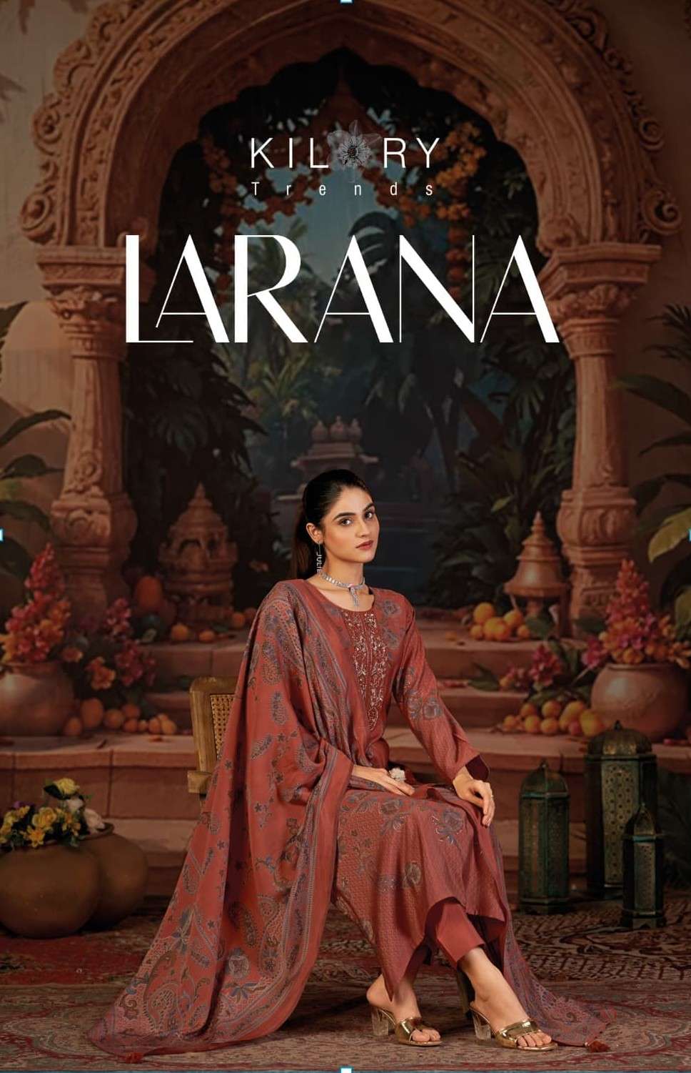 larana by kilory trends muslin silk digital printed festival wear salwar suit wholesaler 