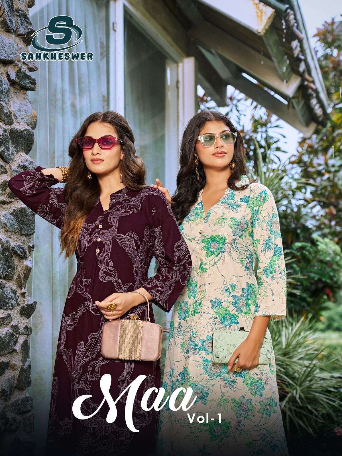 maa vol-1 by sankheshwer 1001-1008 series exclusive designer casual wear cotton readymade collection surat