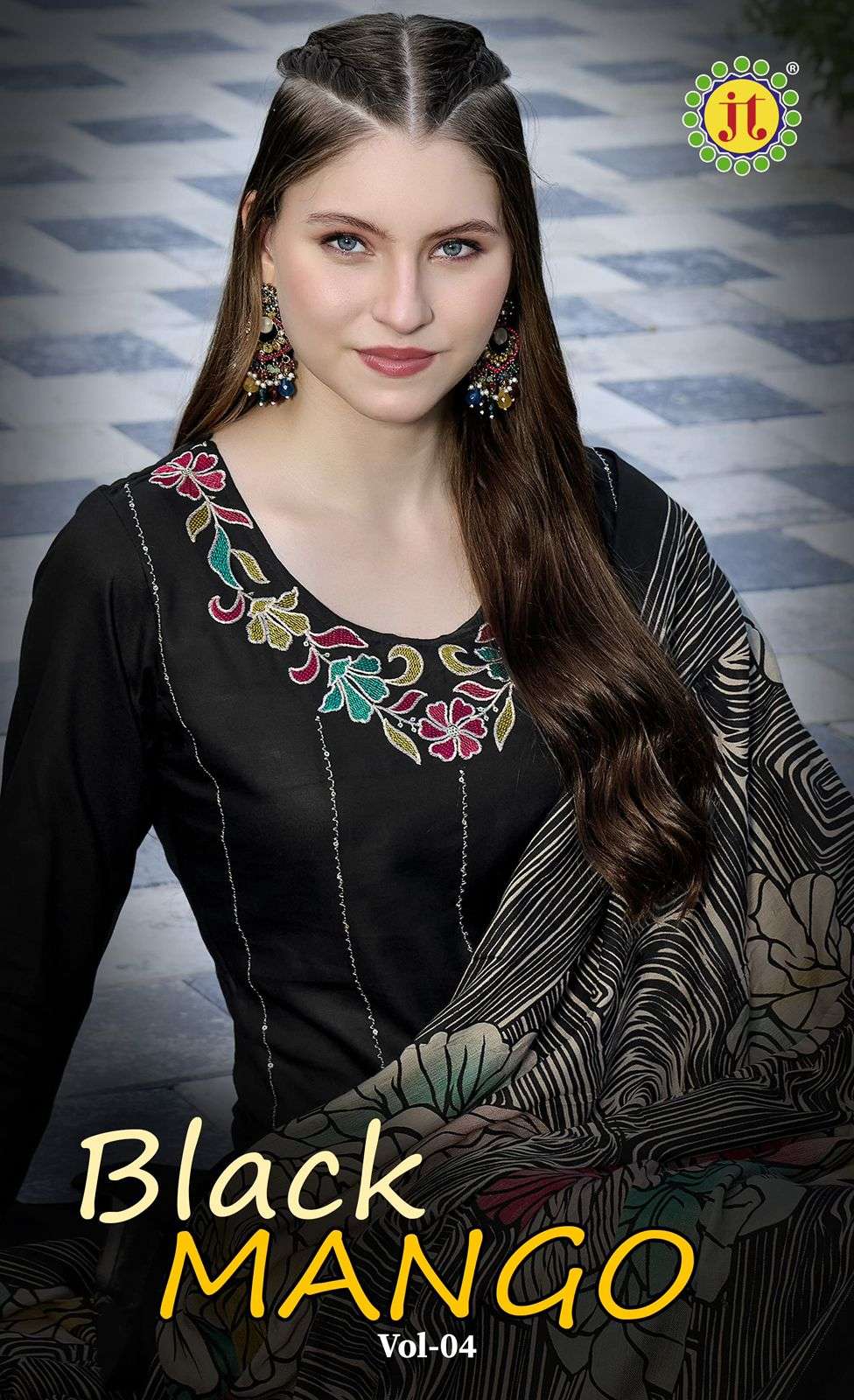 mango vol-4 by jamtmal 4001-4005 series latest designer rayon salwar suit supplier 