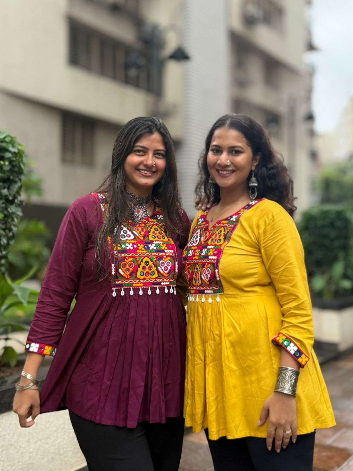 pf ethnic navratri exclusive designer navratri wear readymade short top supplier 