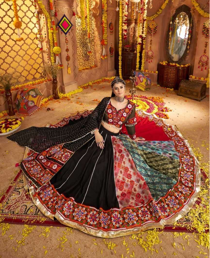 raas vol-19 by shubhkala exclusive designer navratri wear stylish lehenga choli wholesaler surat