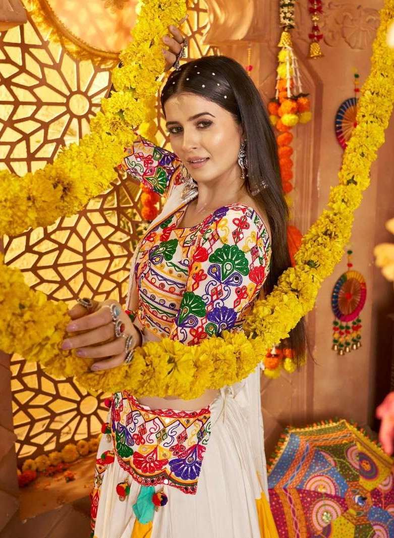 raas vol-21 by shubhkala best designer navratri festival wear lehenga choli supplier 