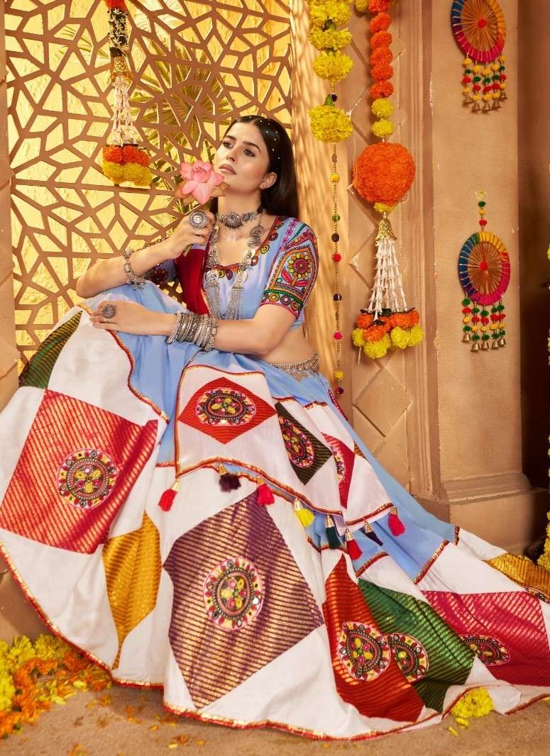 raas vol-23 by shubhkala exclusive designer garba night special lehenga choli wholesaler surat