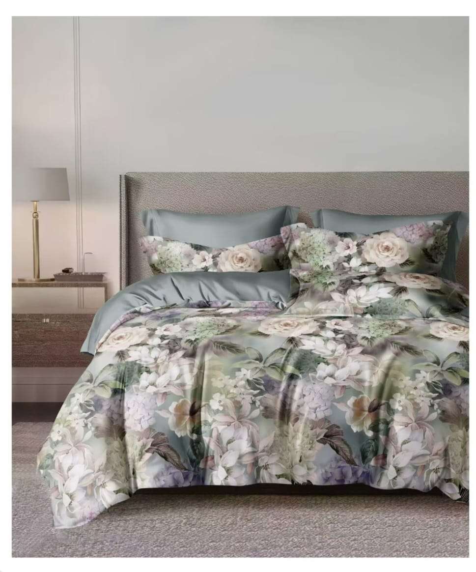 18 by sisra designer cotton badsheet with pillow cover